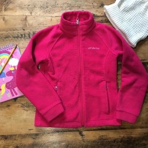 Girls Columbia Fleece Jacket